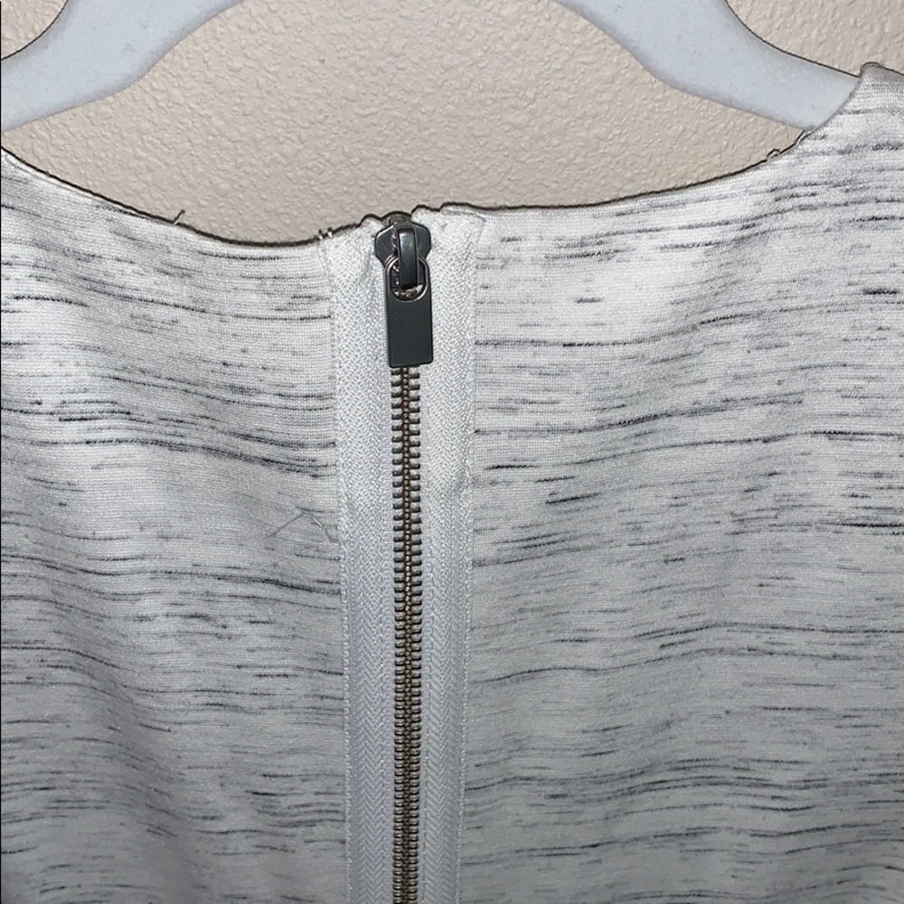 White Zipper Dress! - Picture 6 of 6